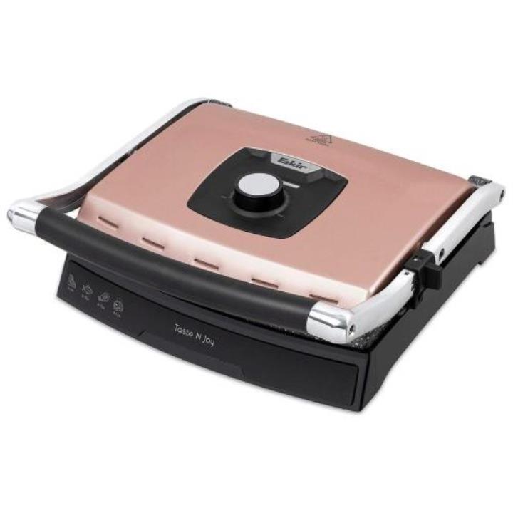 Fakir Taste N Joy 2000 W 4 Adet Pişirme Kapasiteli Tek Yönlü Döküm Izgara ve Tost Makinesi Rose Yorumları