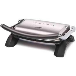 Aksu T28D Tostadoy 1800 W 6 Adet Pişirme Kapasiteli Teflon Çıkarılabilir Plakalı Izgara ve Tost Makinesi