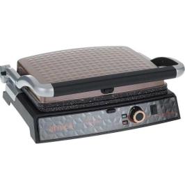 Arnica GH26250 Diamond Rose 2000 W 6 Adet Pişirme Kapasiteli Teflon Çıkarılabilir Plakalı Izgara ve Tost Makinesi