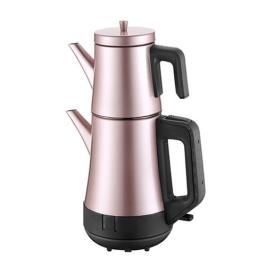 Aryıldız 10001 Çaymania 1800 W 0.7 lt Demleme 1.8 lt Su Isıtma Kapasiteli Çay Makinesi Rose Gold