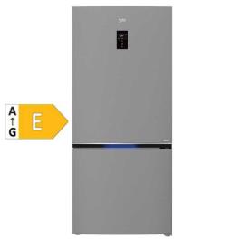 Beko 683721 E Enerji Sınıfı 430 lt Çift Kapılı Alttan Dondurucu Kombi Tipi Buzdolabı Inox