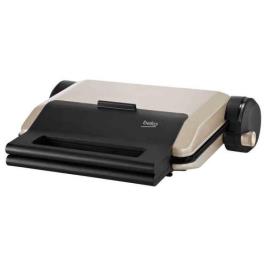 Beko BKK 2182 TG 1800 W 4 Adet Pişirme Kapasiteli Teflon Çıkarılabilir Plakalı Izgara ve Tost Makinesi