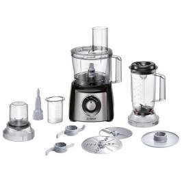 Bosch MCM3201B 1000 W Hız Kapasiteli 1.2 lt Hazneli Mutfak Robotu Siyah
