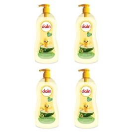 Dalin Avokado Nem ve Koruma 4x400 ml Bebek Saç ve Vücut Şampuanı