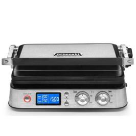 Delonghi CGH1012D MultiGrill 2000 W 2 Adet Pişirme Kapasiteli Teflon Çıkarılabilir Plakalı Izgara ve Tost Makinesi