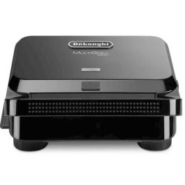 Delonghi SW12A.BK MultiGrill Easy 800 W 4 Adet Pişirme Kapasiteli Teflon Izgara ve Tost Makinesi Siyah