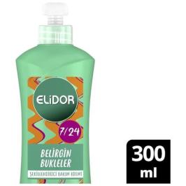 Elidor Belirgin Bukleler 7-24 Şekillendirici 300 ml Saç Bakım Kremi