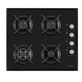 Ferre 1240 CE 4 Gözlü Gazlı Metal Yüzeyli Set Üstü Ocak Siyah