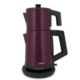 Goldmaster GM-7344M Akasya 2200 W 1 lt Demleme Çay Makinesi Mor