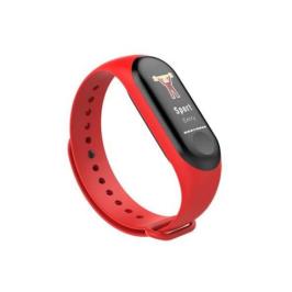 Gomax M3 Plus Smart Watch Kırmızı Akıllı Saat Bileklik  
