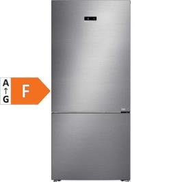 Grundig GKNE 7201 I F Enerji Sınıfı 615 lt Çift Kapılı Alttan Donduruculu Buzdolabı Inox
