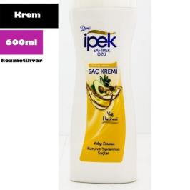İpek Kuru ve Yıpranmış Saçlar 600 ml Saç Kremi