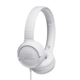 JBL T500 Beyaz Kablolu Kulaküstü Kulaklık