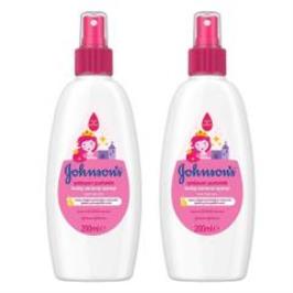 Johnson's Baby Işıldayan Parlaklık Serisi 2x200 ml Kolay Tarama Spreyi