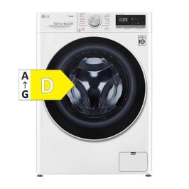 LG F4R5VYW0W D Sınıfı 9 Kg Yıkama 1400 Devir Çamaşır Makinesi Beyaz