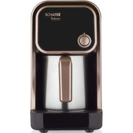 Schafer Kahvecim 500 W 500 ml 4 Fincan Kapasiteli Türk Kahve Makinesi Rosegold