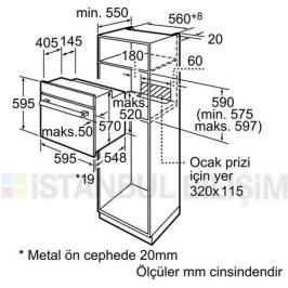 Siemens HB331E0T Ankastre Fırın