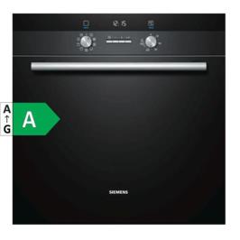 Siemens HB559S3T A Sınıfı 66 lt Ankastre Fırın Siyah