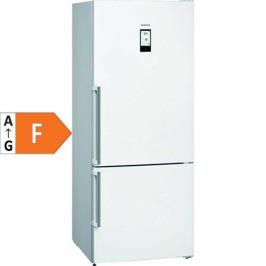 Siemens KG76NAWF0N F Enerji Sınıfı 520 lt Çift Kapılı Kombi Tipi Buzdolabı Beyaz