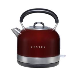 Vestel Retro 3000 W 1.7 lt Kapasite Su Isıtıcısı Bordo